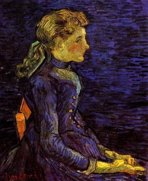 Retrato de Adeline Ravoux Vincent van Gogh Pinturas al óleo